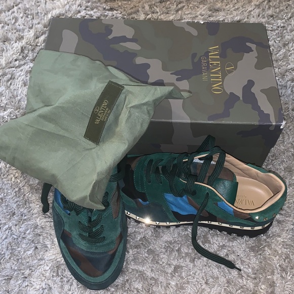 Valentino Rock Stud Sneaker